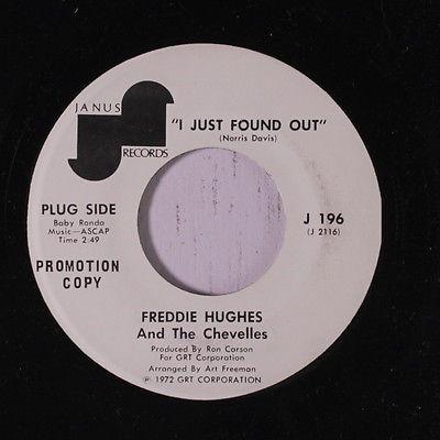 Freddie Hughes And The Chevelles - I Just Found Out