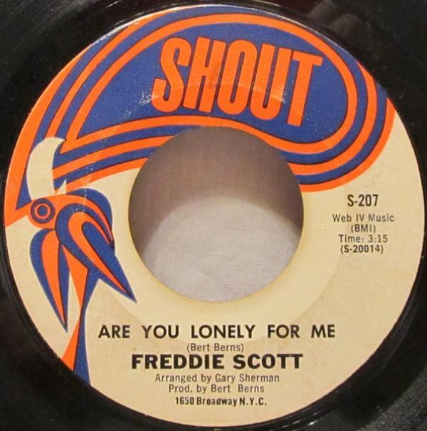 Freddie Scott (2) - Are You Lonely For Me / Where Were You