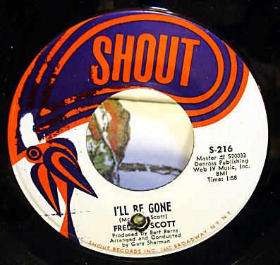 Freddie Scott (2) - I'll Be Gone