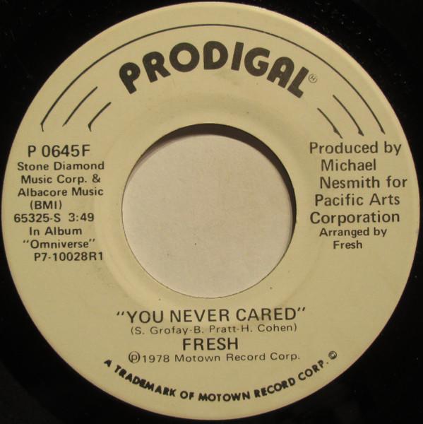 Fresh  - You Never Cared