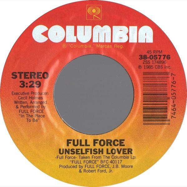 Full Force - Unselfish Lover