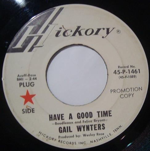 Gail Wynters - Have A Good Time / You've Got The Power