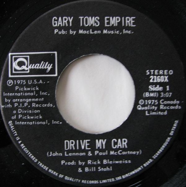 Gary Toms Empire - Drive My Car
