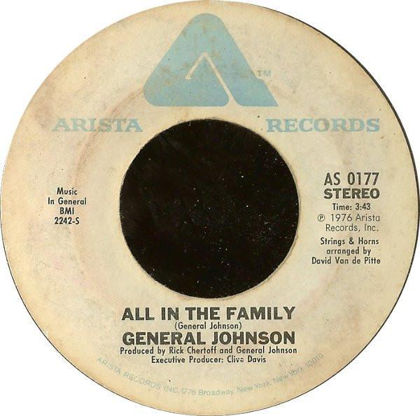 General Johnson - All In The Family / Ready, Willing And Able