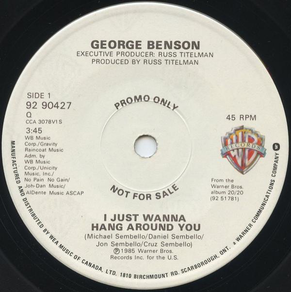 George Benson - I Just Wanna Hang Around You