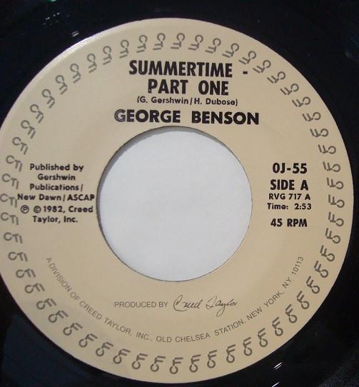 George Benson - Summertime ((Live At Carnegie Hall, January 11, 1975)
