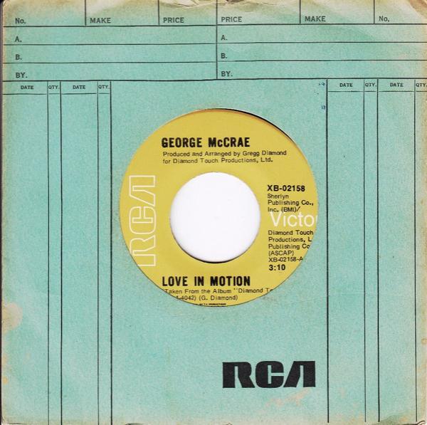 George McCrae - Love In Motion