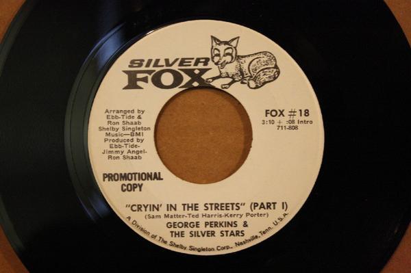 George Perkins, The Silver Stars  - Cryin' In The Streets