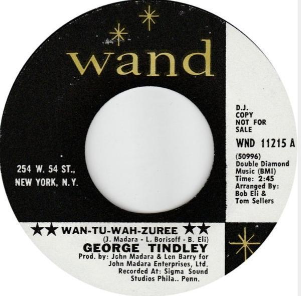 George Tindley - Wan-Tu-Wa-Zuree / Pity The Poor Man