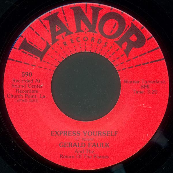 Gerald Faulk, The Return Of The Flames - Express Yourself / I Want You Back