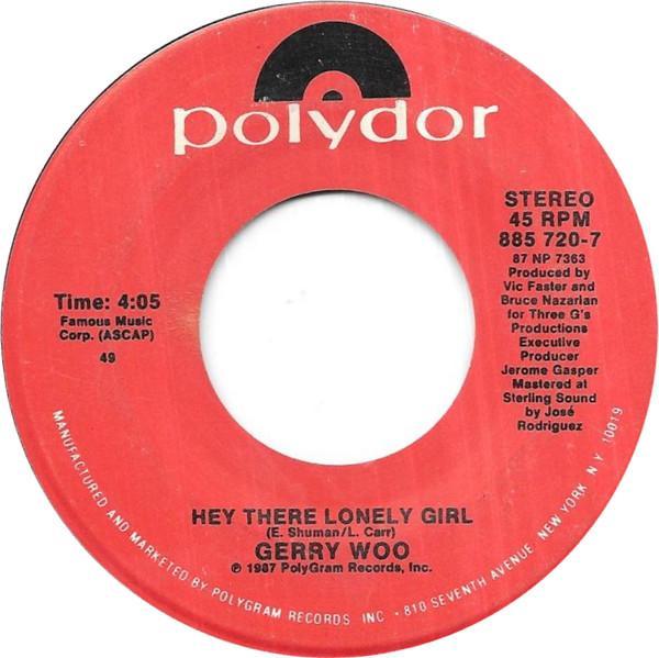 Gerry Woo  - Hey There Lonely Girl