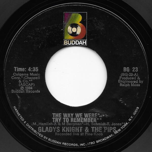 Gladys Knight And The Pips - The Way We Were / Try To Remember