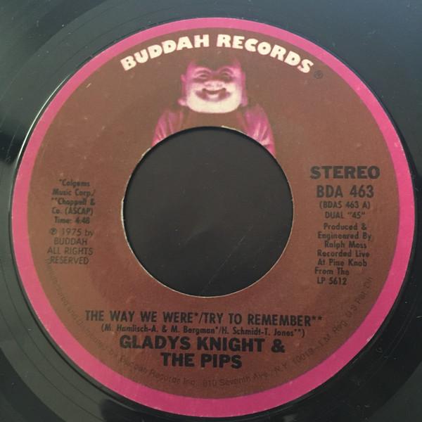 Gladys Knight And The Pips - The Way We Were / Try To Remember