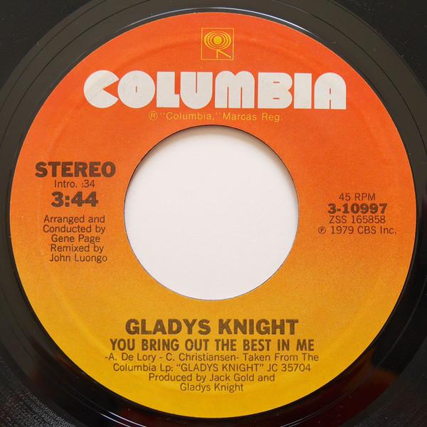 Gladys Knight - You Bring Out The Best In Me / You Loved Away The Pain