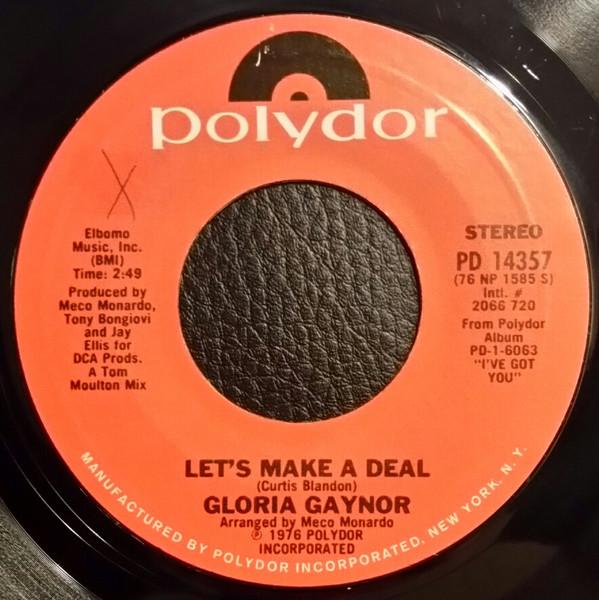 Gloria Gaynor - Let's Make A Deal / Let's Make Love