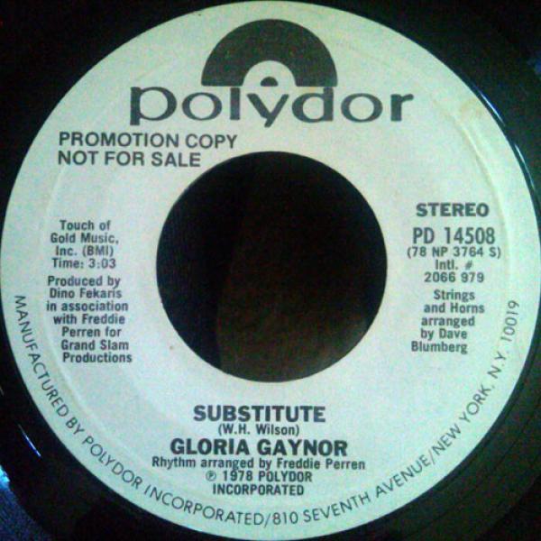 Gloria Gaynor - Substitute