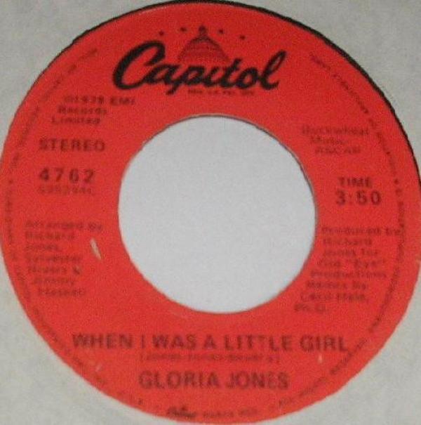 Gloria Jones - When I Was A Little Girl