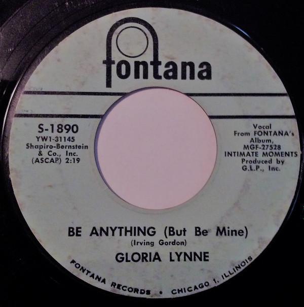 Gloria Lynne - Be Anything / Soul Serenade