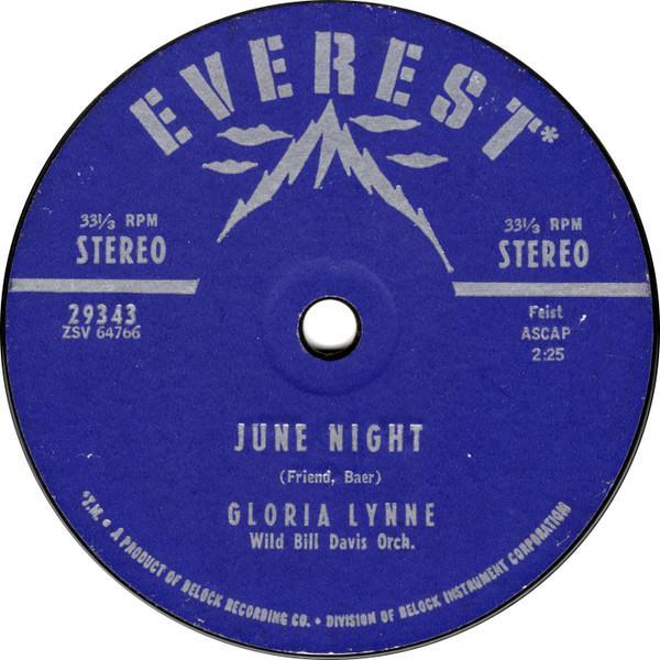 Gloria Lynne, Wild Bill Davis And Orchestra - June Night