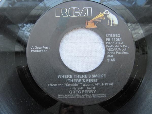 Greg Perry - Where There's Smoke (There's Fire)