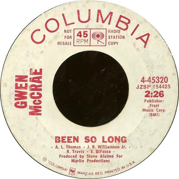 Gwen McCrae - Been So Long