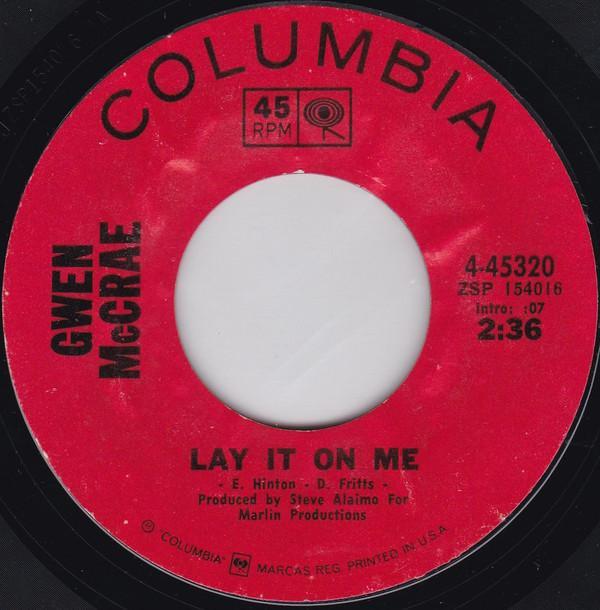 Gwen McCrae - Lay It On Me / Been So Long