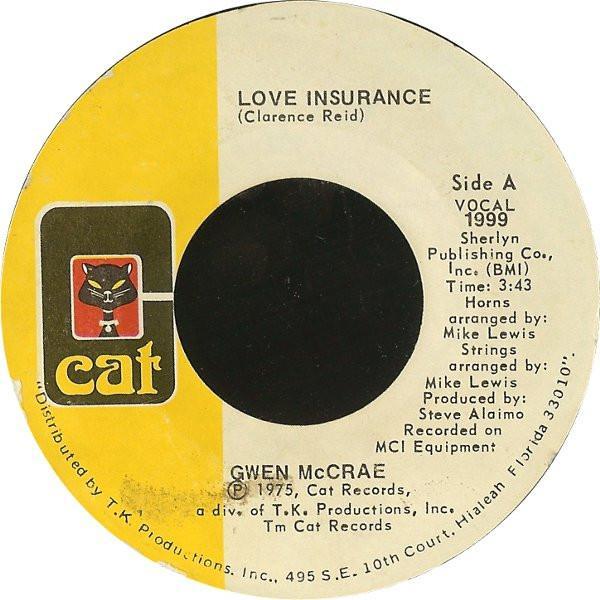 Gwen McCrae - Love Insurance / He Keeps Something Groovy Goin' On