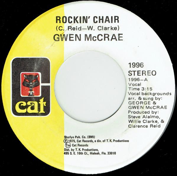 Gwen McCrae - Rockin' Chair / It Keeps On Raining