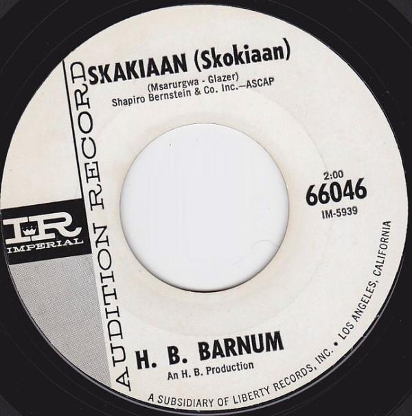 H.B. Barnum - Skakiaan (Skokiaan) / Ska Drums