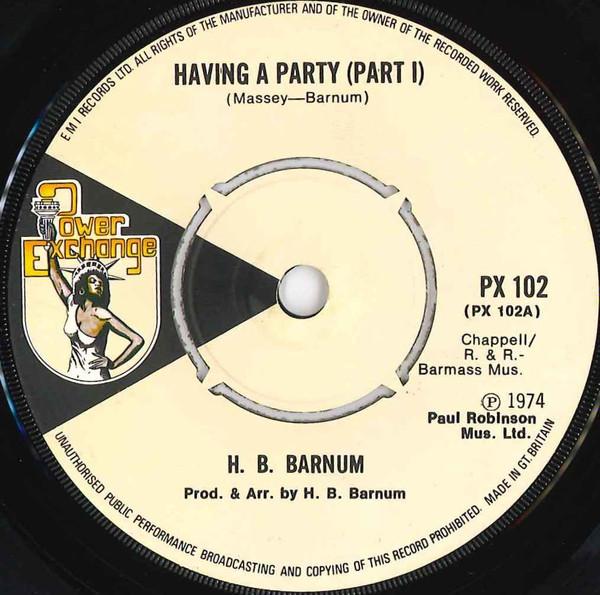 H.B. Barnum - Having A Party