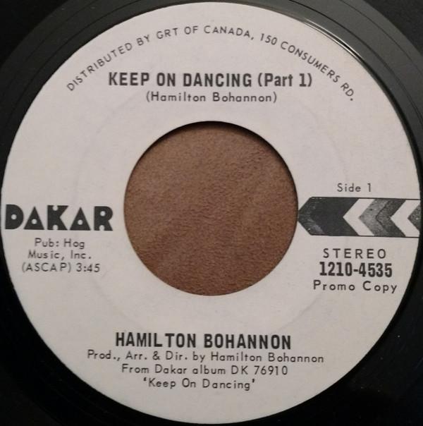 Hamilton Bohannon - Keep On Dancing