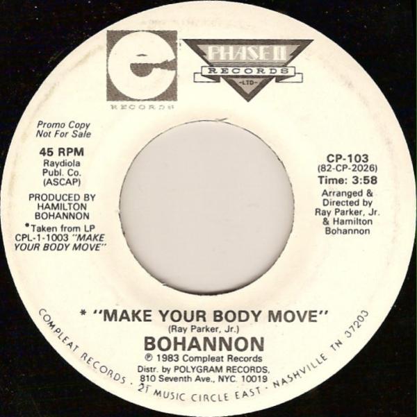Hamilton Bohannon - Make Your Body Move