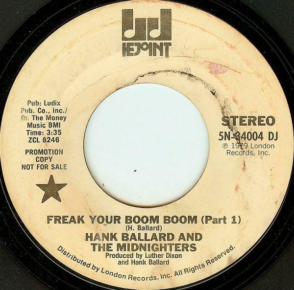 Hank Ballard & The Midnighters - Freak Your Boom Boom