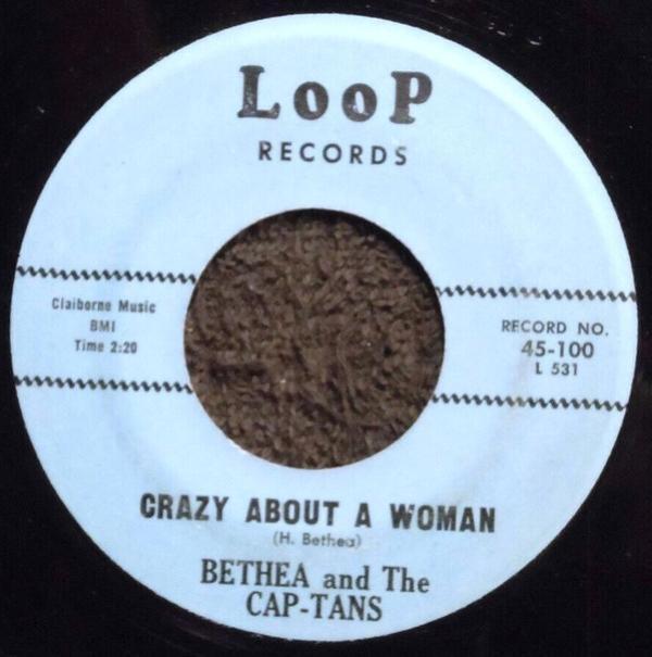 Harmon Bethea, The Cap-Tans - Crazy About A Woman/Revenue Man
