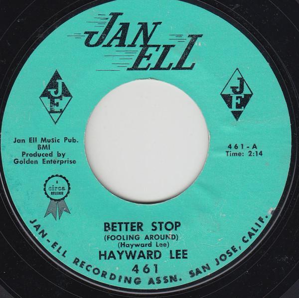 Hayward Lee - Better Stop (Fooling Around)