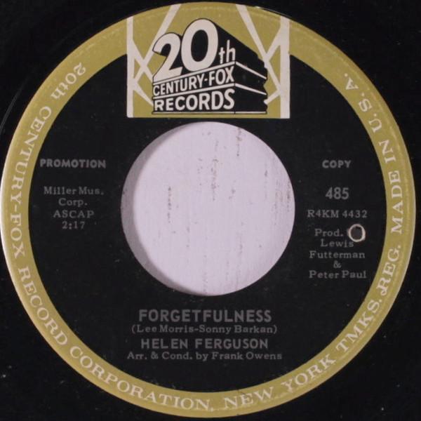 Helen Ferguson - Forgetfulness