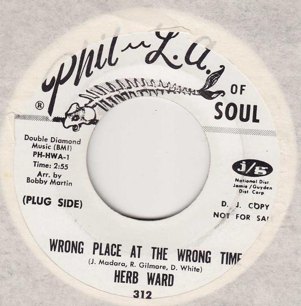 Herb Ward - Wrong Place At The Wrong Time / You Can Cry