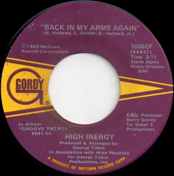 High Inergy - Back In My Arms Again