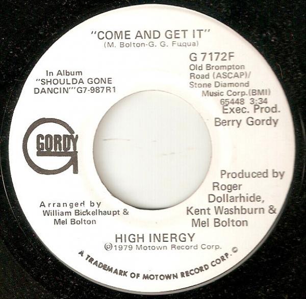 High Inergy - Come And Get It