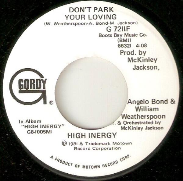 High Inergy - Don't Park Your Loving