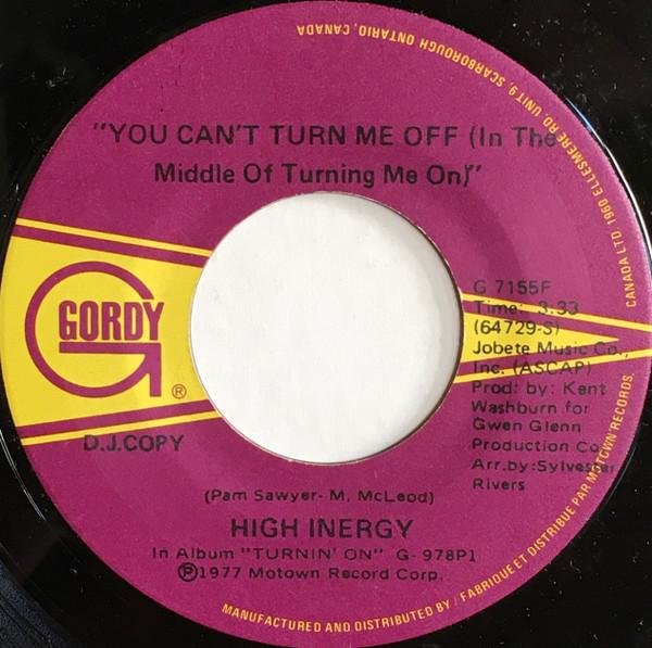 High Inergy - You Can't Turn Me Off (In The Middle Of Turning Me On)