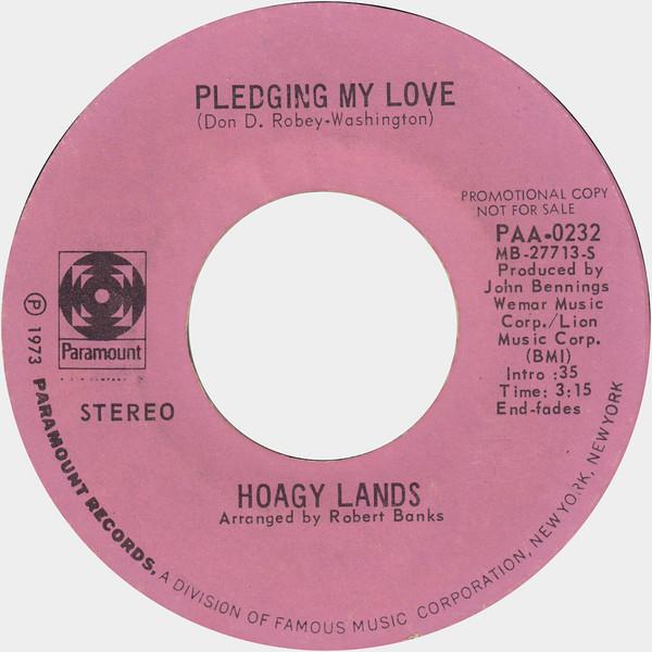 Hoagy Lands - Pledging My Love