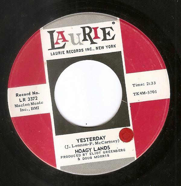 Hoagy Lands - Yesterday / Forever In My Heart
