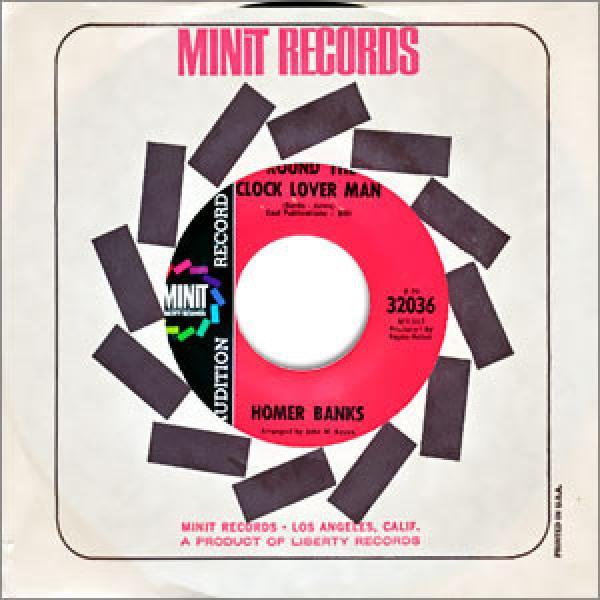 Homer Banks - Round The Clock Lover Man / Foolish Hearts Break Fast