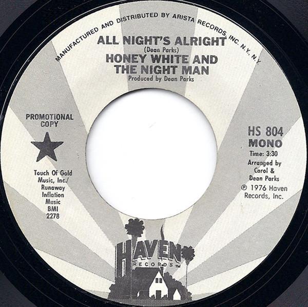 Honey White And The Night Man - All Night's Alright