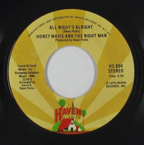 Honey White And The Night Man - All Night's Alright