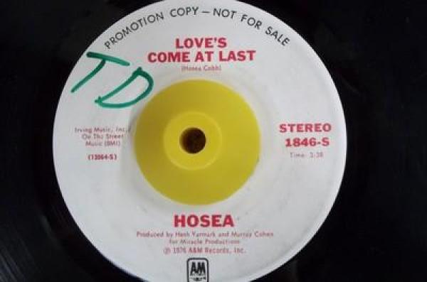 Hosea - Love's Come At Last