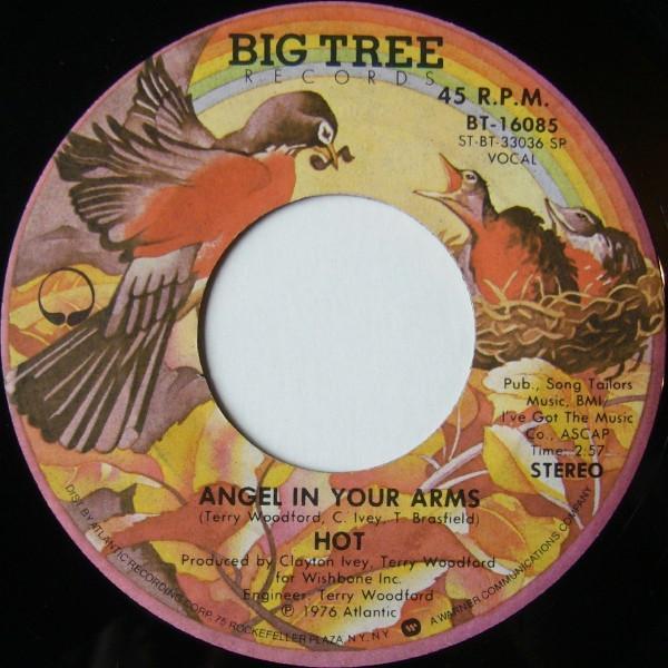 Hot - Angel In Your Arms / Just 'Cause I'm Guilty