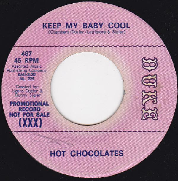 Hot Chocolate (9) - Keep My Baby Cool
