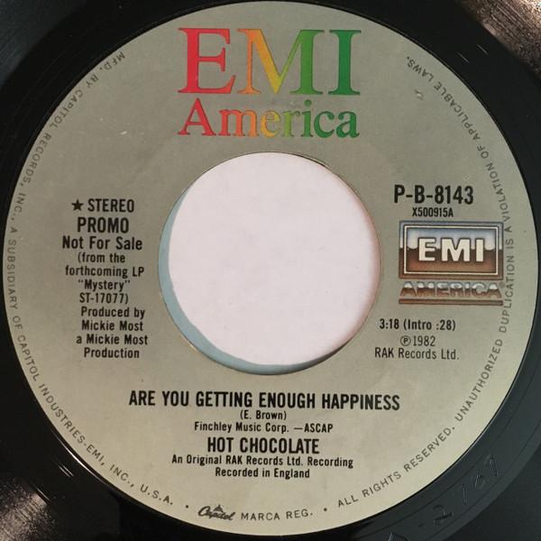 Hot Chocolate - Are You Getting Enough Happiness